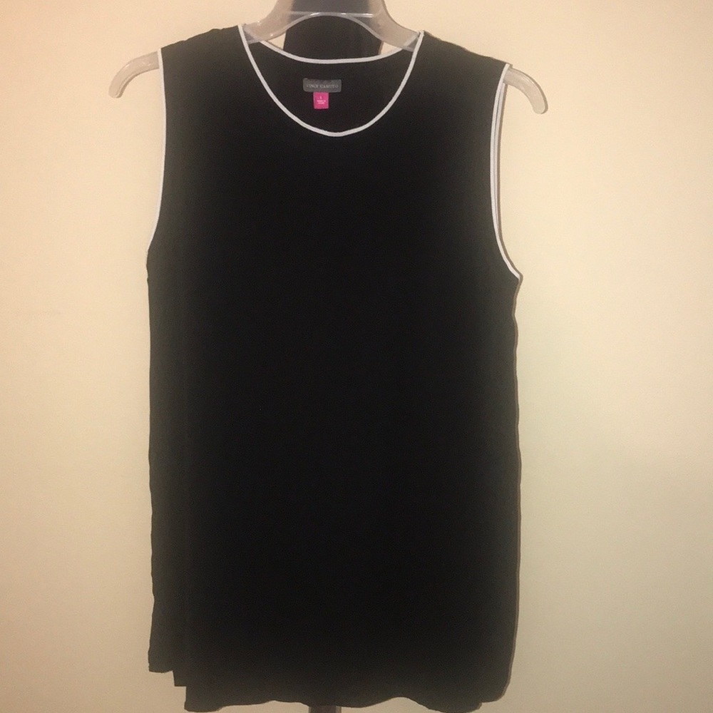 Vince Camuto Polyester Sleeveless Blouse
